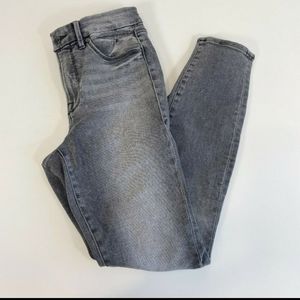 Good American Womens Good Legs Skinny Ankle Jeans Black Size 28 High Rise GL844T